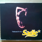 Sadie - Dedicated To You CDS - pikkukuva 1