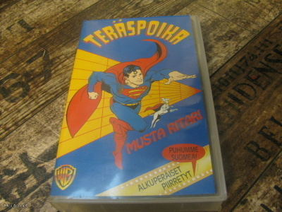Teräspoika - Musta Ritari (VHS)