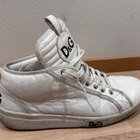 D&G valkoiset nahkaiset sneakers, koko 41 - pikkukuva 3