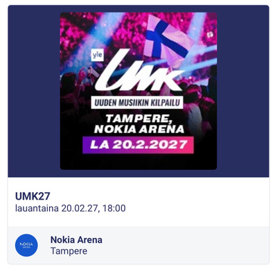 UMK27 lippu