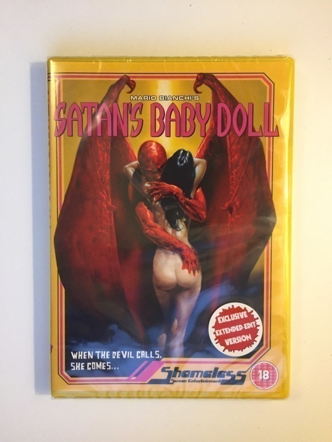 Satans Baby Doll (DVD) Shameless (1983) UUSI MUOVEISSA