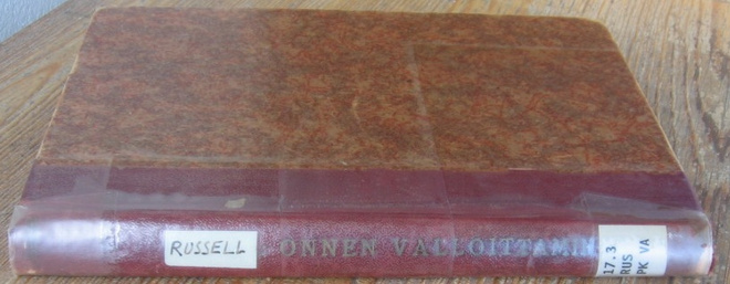 Bertrand Russell: Onnen valloittaminen, Gummerus 1952.