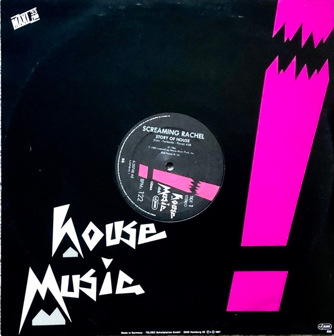 SCREAMING RACHEL: Story of House / Dance all night 12"