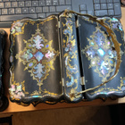 Ns Papier-Mache kirjoitus setti ja joku pöytärasia tms - pikkukuva 3