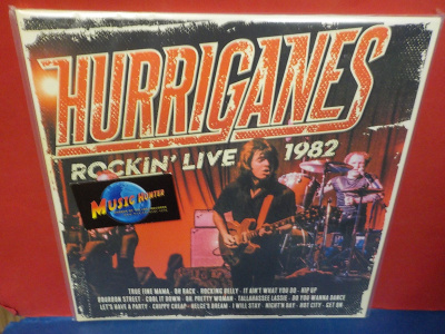 HURRIGANES - ROCKIN' LIVE 1982 UUSI FIN 2021 LP