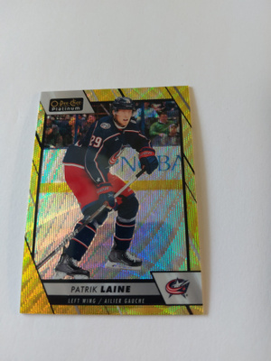 2023-24 OPC Platinum Neon Yellow Surge #197 Patrik Laine