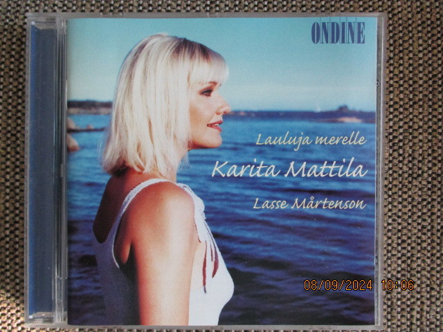 Karita Mattila LAULUJA MERELLE - Lasse Mårtenson (CD)