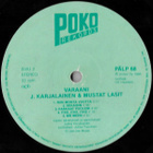 (LP) J. Karjalainen Ja Mustat Lasit – Varaani - pikkukuva 3