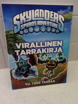 SKYLANDERS SPYRO´S ADVENTURE, TARRAKIRJA YLI 1000 TARRAA