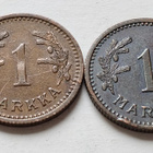 1 mk, circ, v. -42, -43, cu - pikkukuva 2