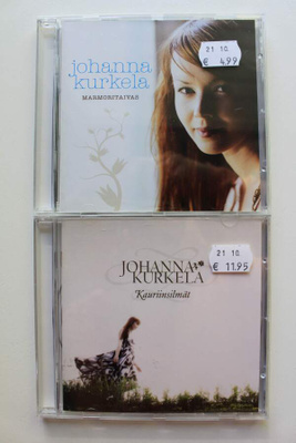 JOHANNA KURKELA CD -levyjä 2 kpl