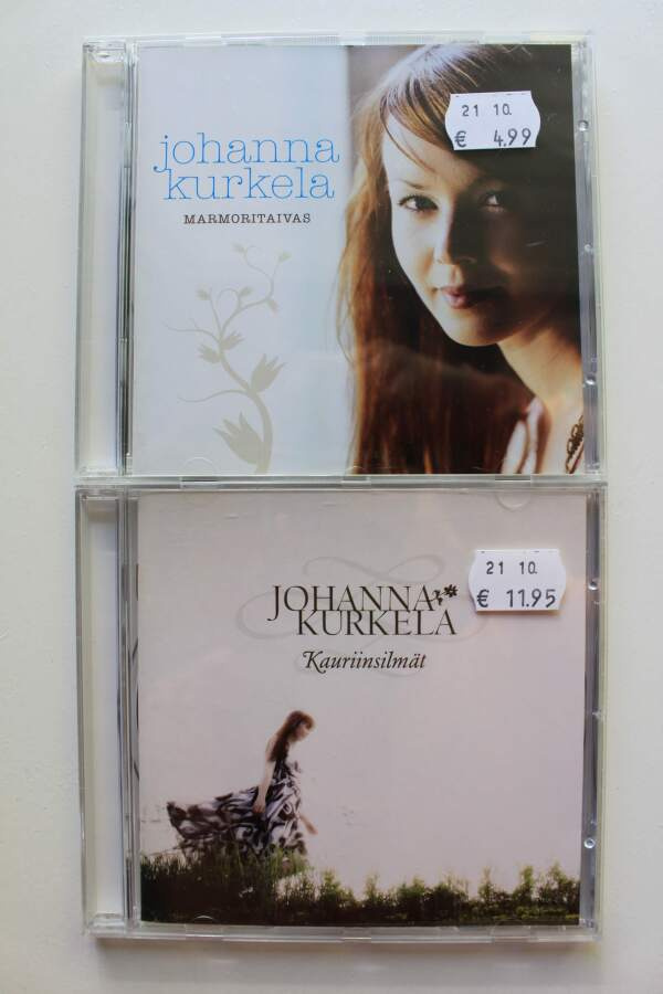 JOHANNA KURKELA CD -levyjä 2 kpl
