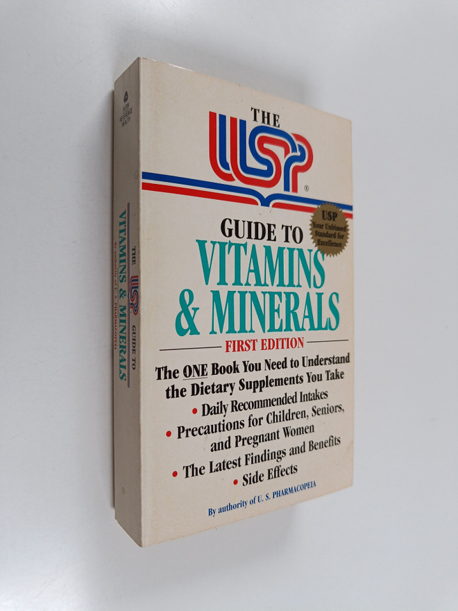 Us Pharmacopeia : Usp Gde Vitamins & Minerals