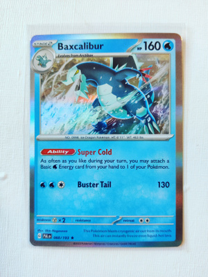Baxcalibur Holo Rare
