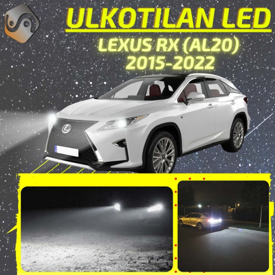RX (AL20) 2015-2022 Ulkoiset LED -valot