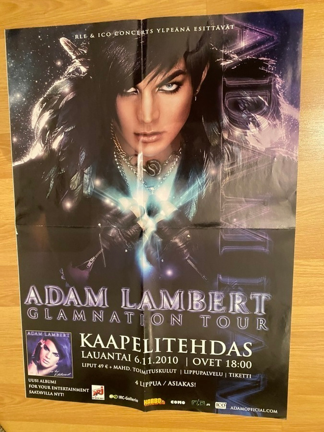 Adam Lambert juliste