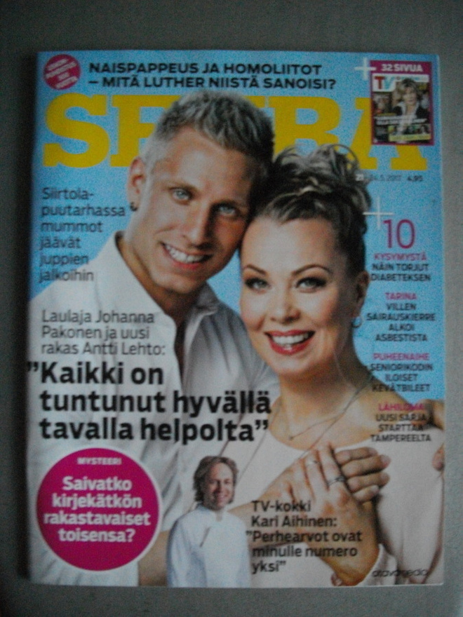 Seura lehti Nro 21/2017 (24.1)