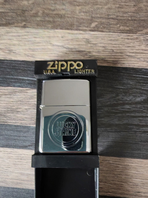 Lucky Strike "bullseye" zippo