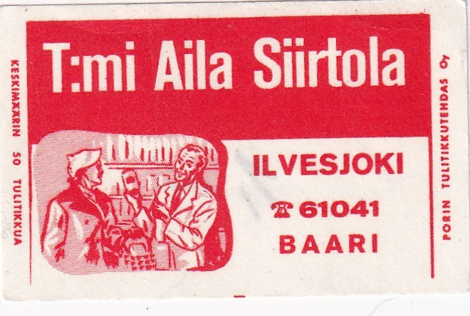 Ilvesjoki, T:mi Aila Siirtola .   8/7