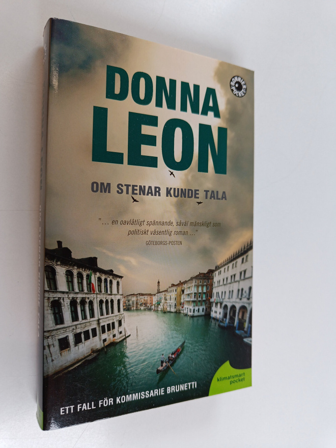 Donna Leon : Om stenar kunde tala