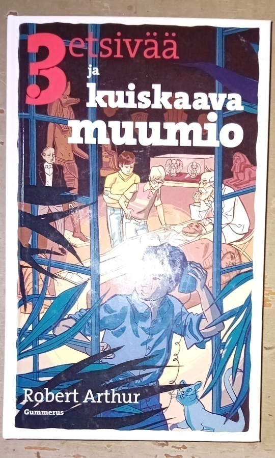 3 etsivää ja kuiskaava muumio