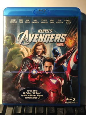 MARVELS AVENGERS, BluRay, Whedon, Downey, Johansson