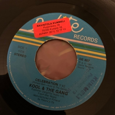 KOOL & THE GANG: Celebration * Morning Star * FIN 1981