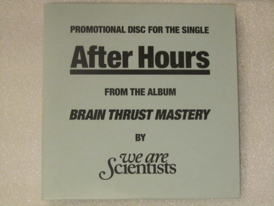 We Are Scientists • After Hours PROMO CD-Single