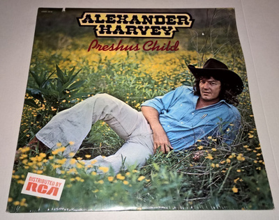 ALEXANDER HARVEY PRESHUS CHILD    LP 1976 COUNTRY AND BLUES