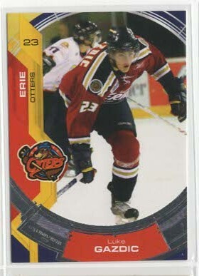 Luke Gazdic 06-97 Erie Otters Team Issue #7