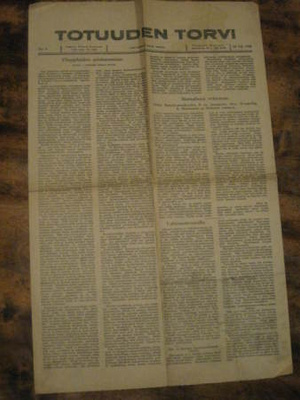 Sanomalehti: Totuuden Torvi 30.12.1928
