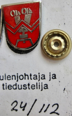 VANHA Ruuvimerkki Koulutushaara Tulenjohtaja Mallikappale?