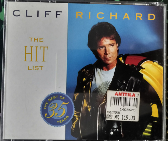CLIFF RICHARD-THE HIT LIST-2CD,EMI Records Ltd, v.1994