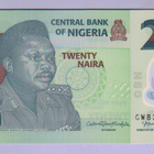 Nigeria 20 Naira v.2022 UNC P-34 (Polymer) - pikkukuva 1
