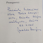 Jaakko Korjus : Punaportti (signeerattu, tekijän omiste) - pikkukuva 3
