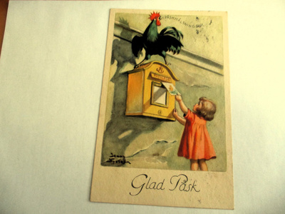 Nyström Jenny Glad Påsk - 1932