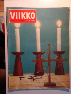 Viikkosanomat Nro 52/1959 (25.10)