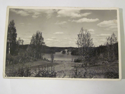VANHA Postikortti Lohja 1958
