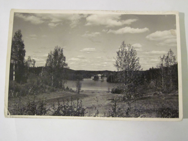 VANHA Postikortti Lohja 1958