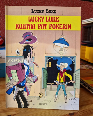 Lucky Luke kohtaa Pat Pokerin ensimmäinen painos