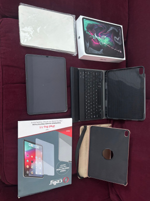 APPLE IPAD PRO 64 Gb, Wi-Fi+5G, virheetön kunto + tarvikkeet