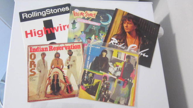 3. ulkomainen rock pop  7" 10 kpl