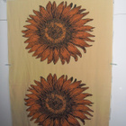 Fin-Helen - 2 x 2,7 m - Auringonkukka kangaspalat  - pikkukuva 1