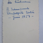 Valokuva Näyttelijä Åke Lindman ym Elokuvafestivaali 1957 - pikkukuva 2
