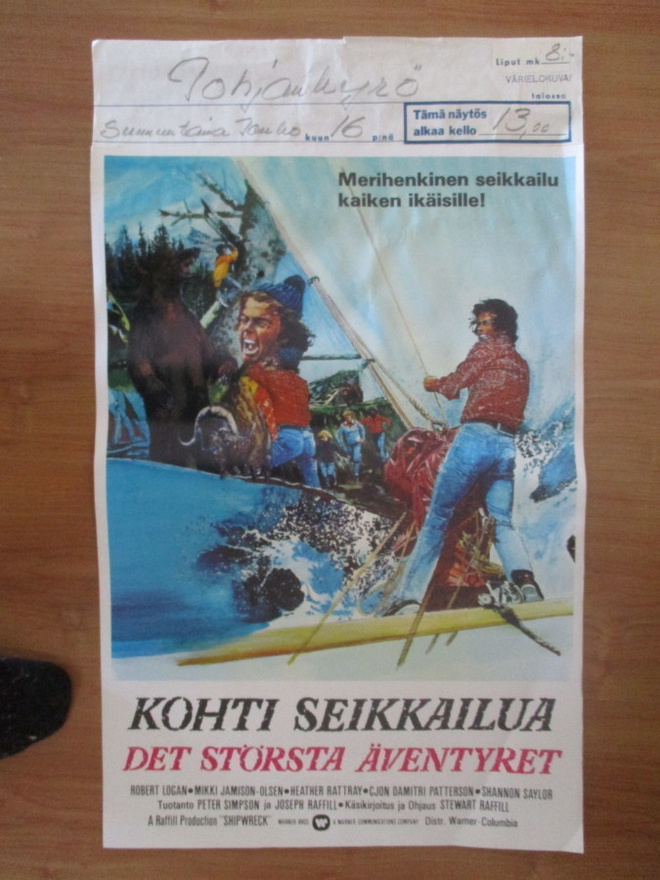 ELOKUVAJULISTE - KOHTI SEIKKAILUA