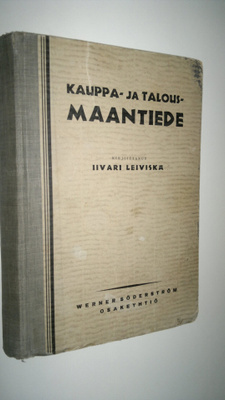 Iivari Leiviskä : Kauppa- ja talousmaantiede