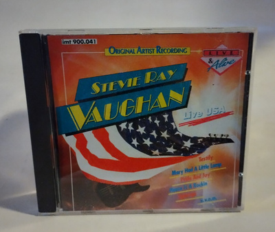 STEVIE RAY VAUGHAN: LIVE USA  (CD)
