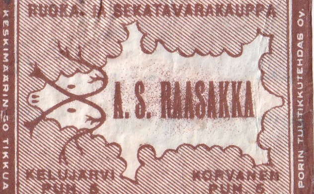 Kelujärvi. Korvanen. A. S. Raasakka   b506