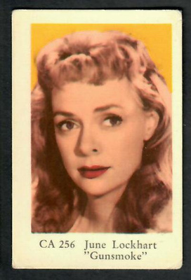 Keräilykuva - June Lockhart "Gunsmoke" CA 256