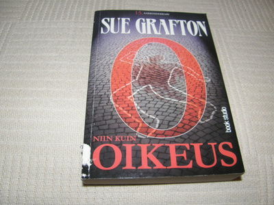 Sue Grafton O niin kuin oikeus -nid